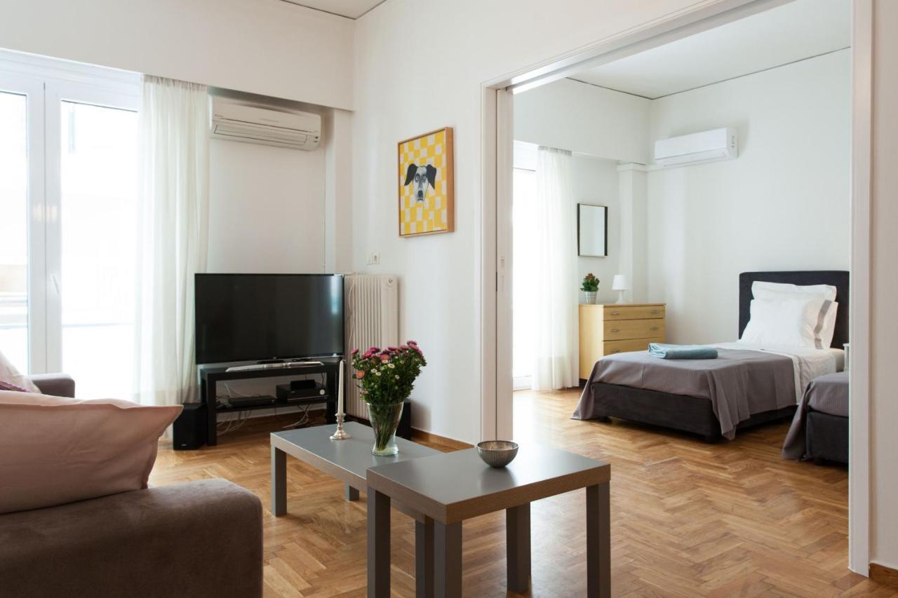 2 Bdrm Apt For Up To 6 Guests Next To Acropolis Museum Atény Exteriér fotografie